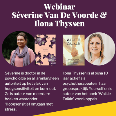 Webinar: verhoog je zelfvertrouwen en ontdek de link met hoogsensitiviteit met HSP experte Séverine Van De Voorde